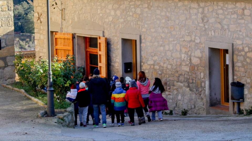 tornada a la casa del Tió i del Bosc