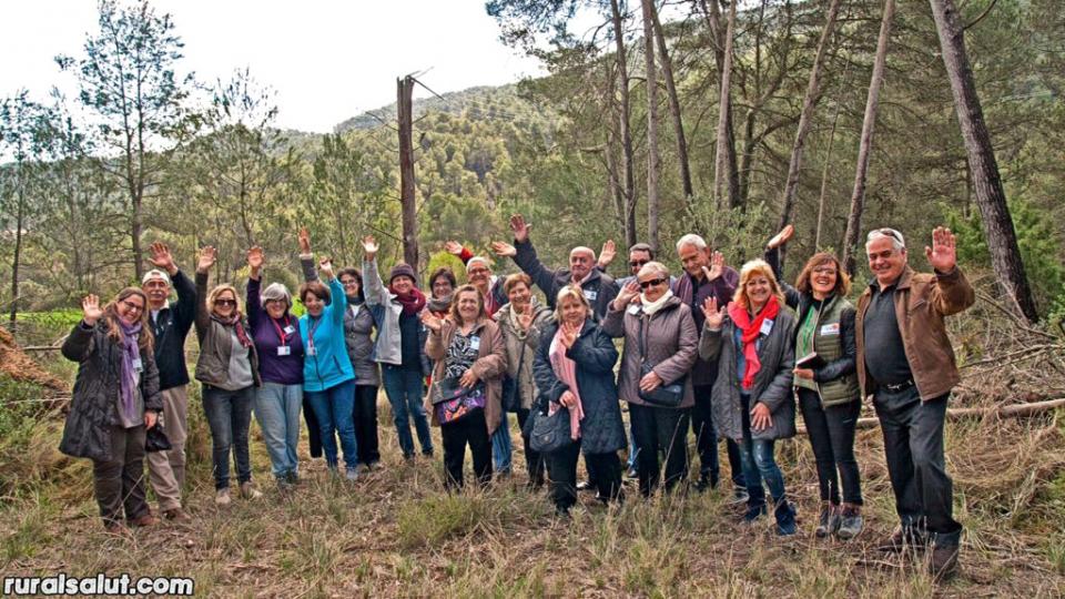 26.3.2017 Bany de Bosc Terapèutic amb Ester Corrales  Clariana -  Rural Salut