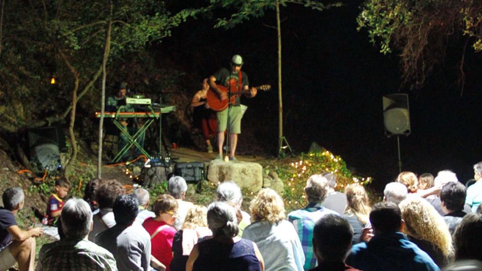 Concert de Quico Tretze al bosc de Clariana