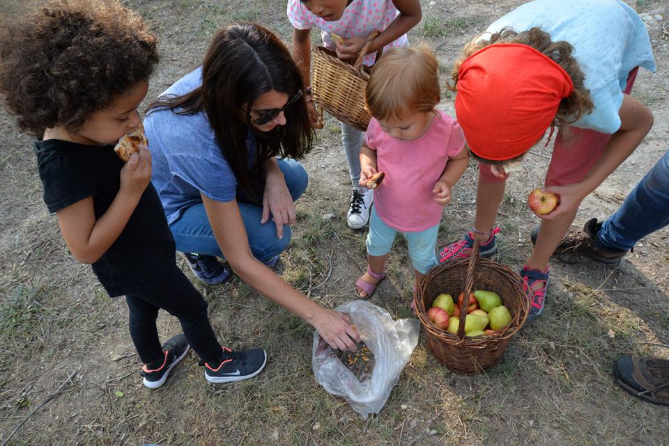 23.9.2017 Experiència a peu   Taller de LandArt amb Jordi Mas  Clariana -  nyam-nyam