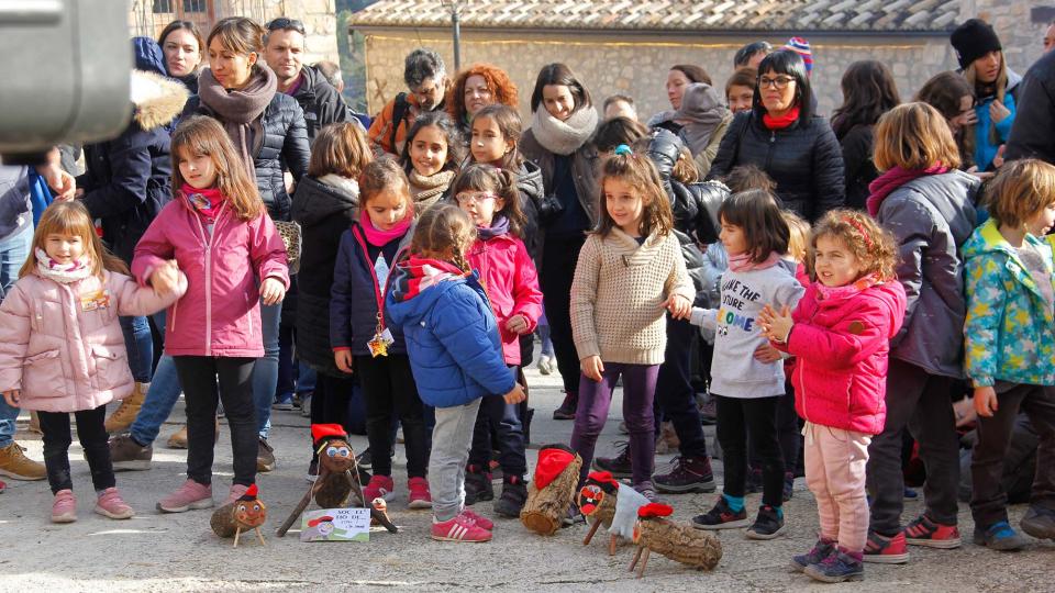 8.12.2018 Jordi Giralt animant la festa  Clariana -  Bàrbara Balcells