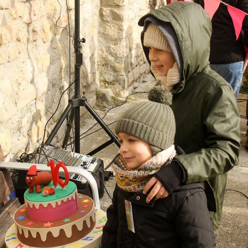 5.12.2021 10a Festa del Tió d'Argençola  Clariana -  barbara balcells