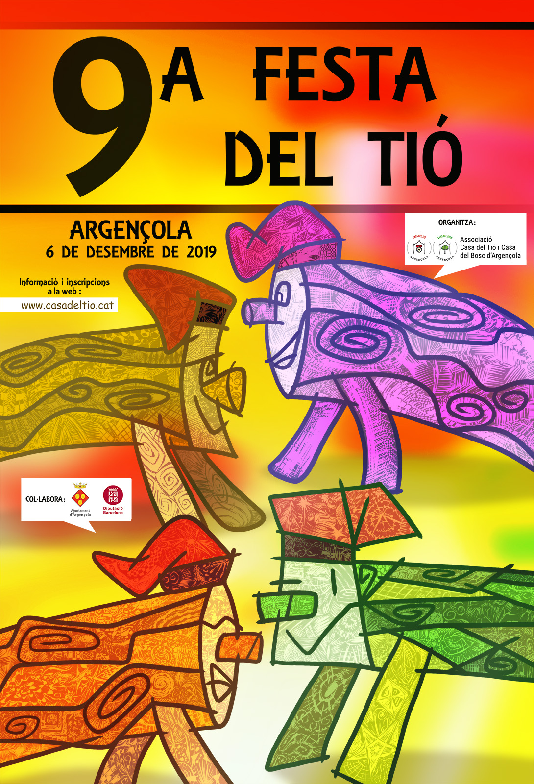 cartell 9a Festa del Tió d’Argençola